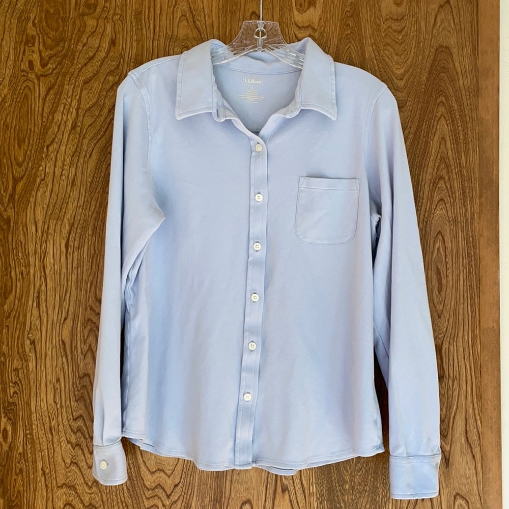 LL Bean jersey knit shirt